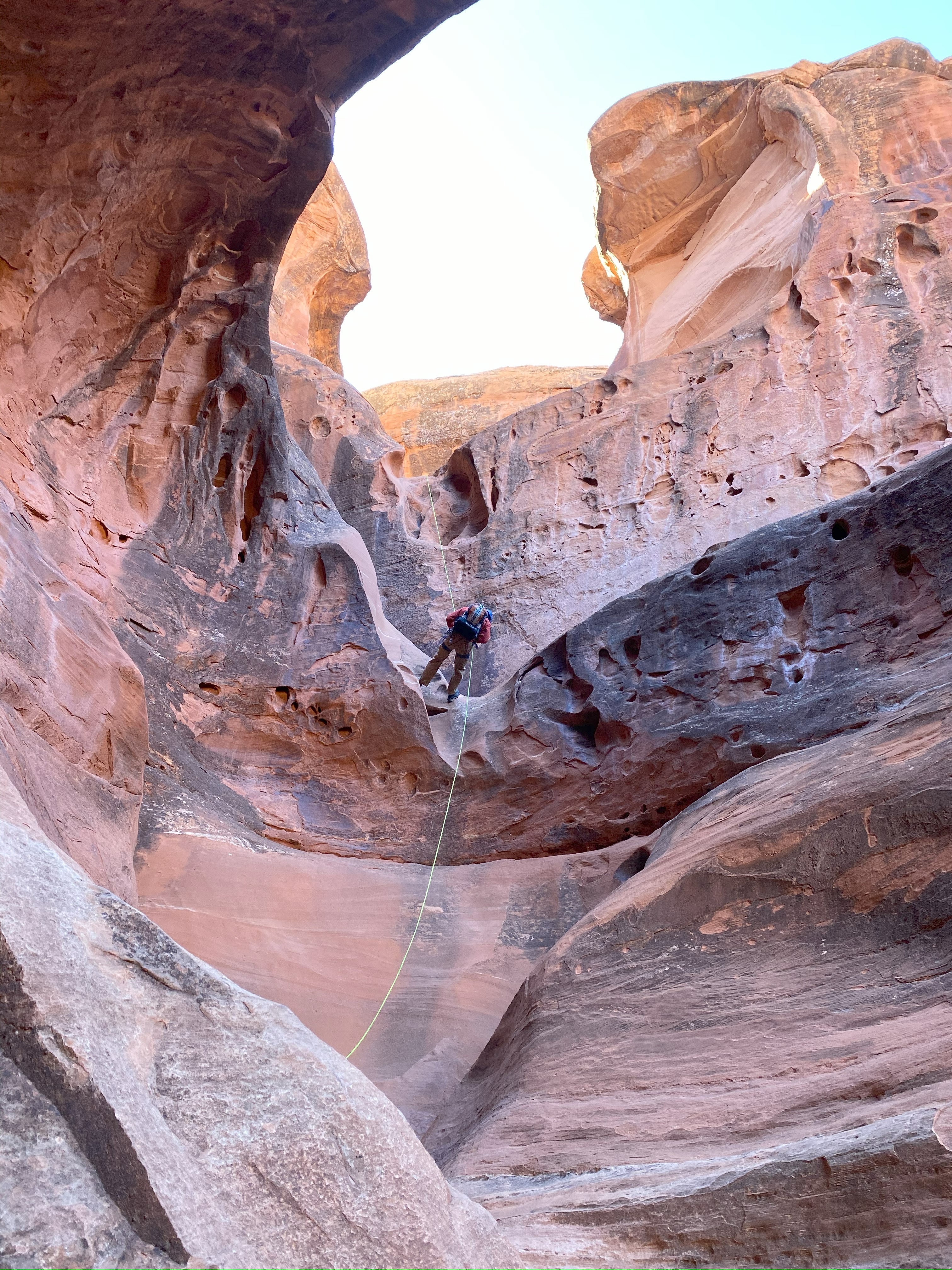 Winter Canyoneering Adventure in North Wash,&nbsp;Utah