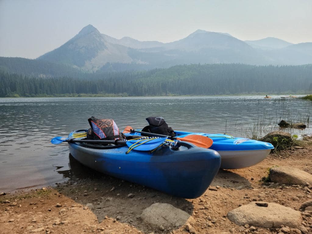 Exploring Lost Lake with Lennon and&nbsp;Prince