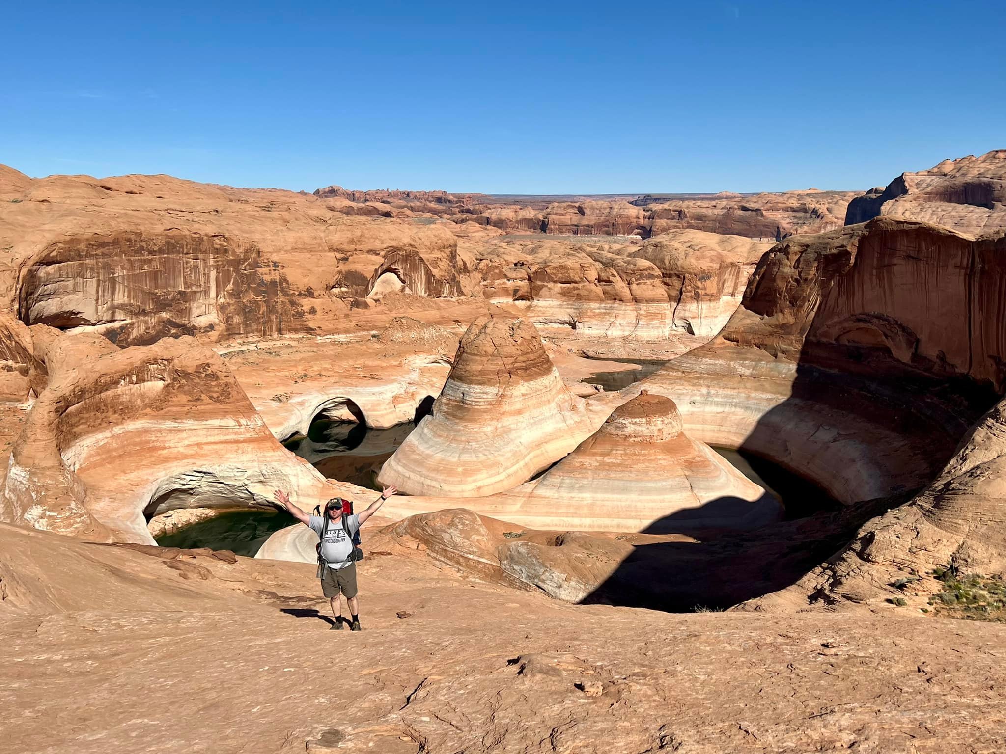 Conquering Reflection Canyon: A Journey of Solitude and Serenity (Day&nbsp;1)