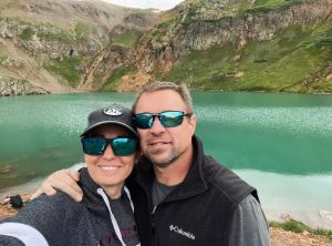 Bill and I at Lake Como