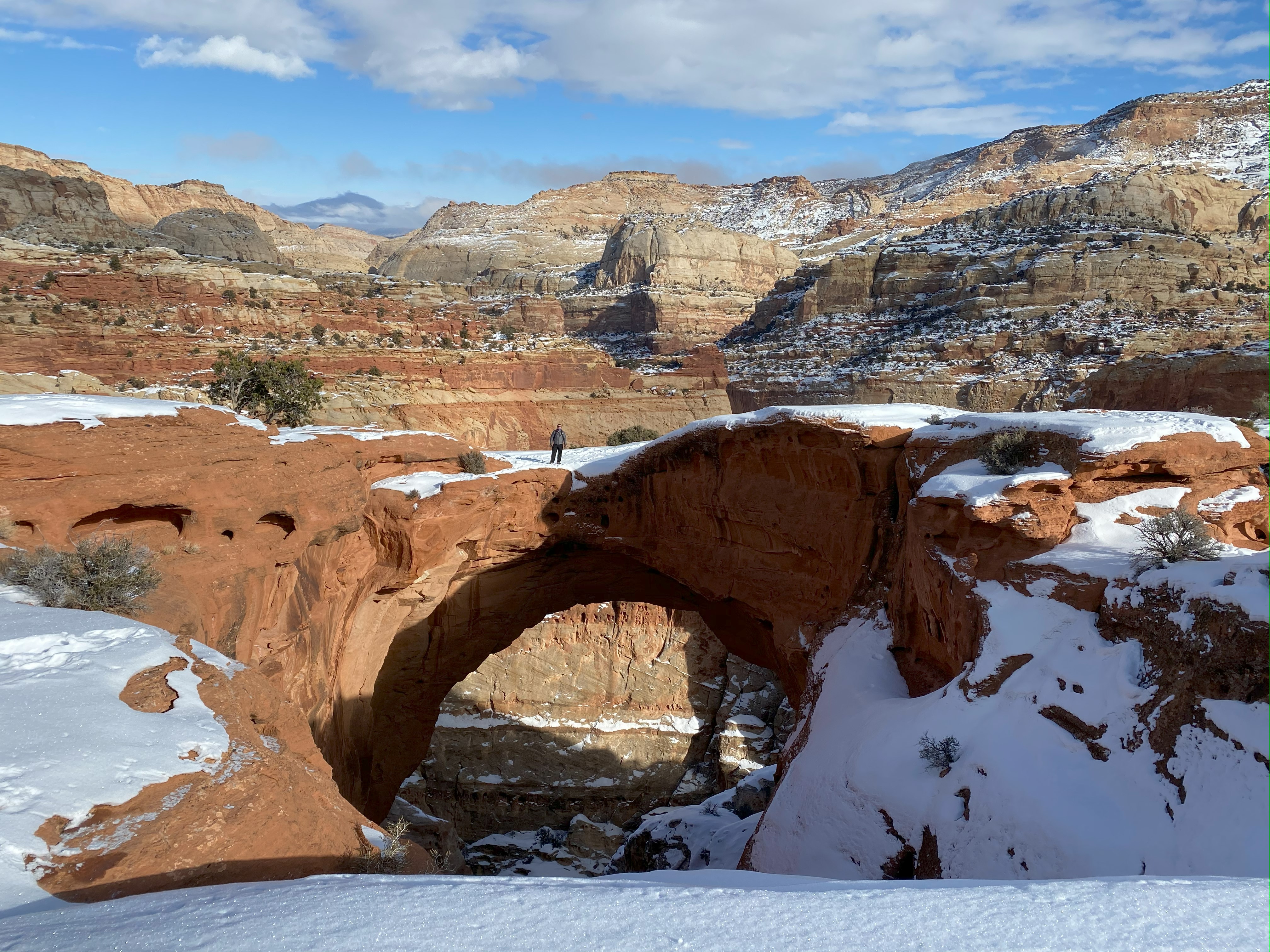 Winter Wonderland: Discovering Cassidy Arch in Capitol Reef National&nbsp;Park
