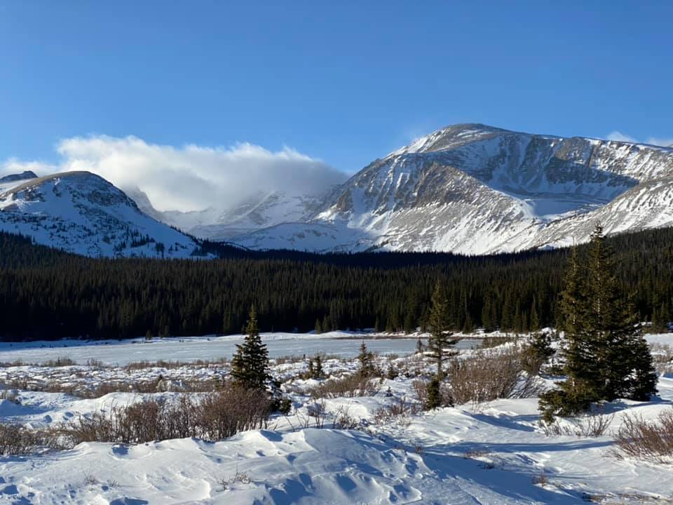 Snowshoeing Adventure to Brainard and Mitchell Lakes,&nbsp;Colorado