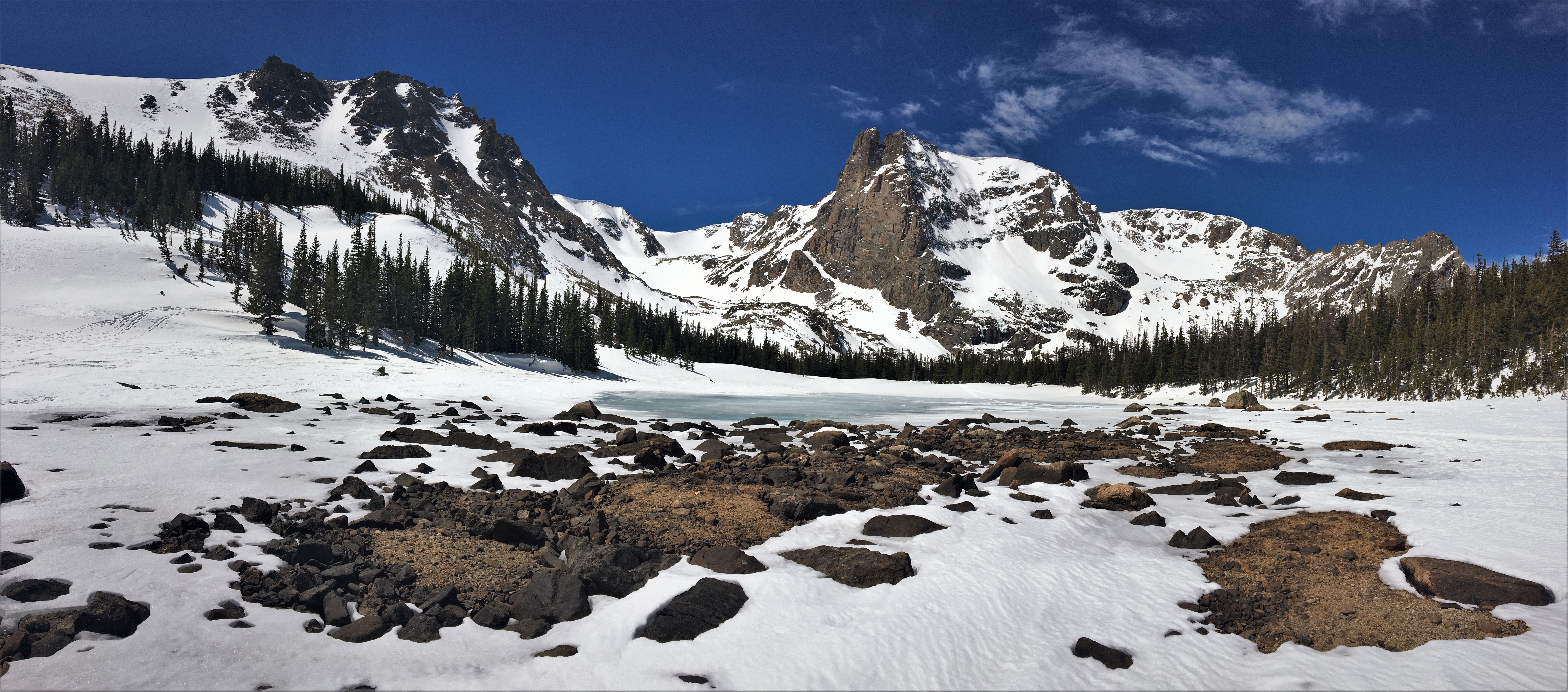 A Winter Wonderland: Hiking to Lake Helene in Rocky Mountain National&nbsp;Park