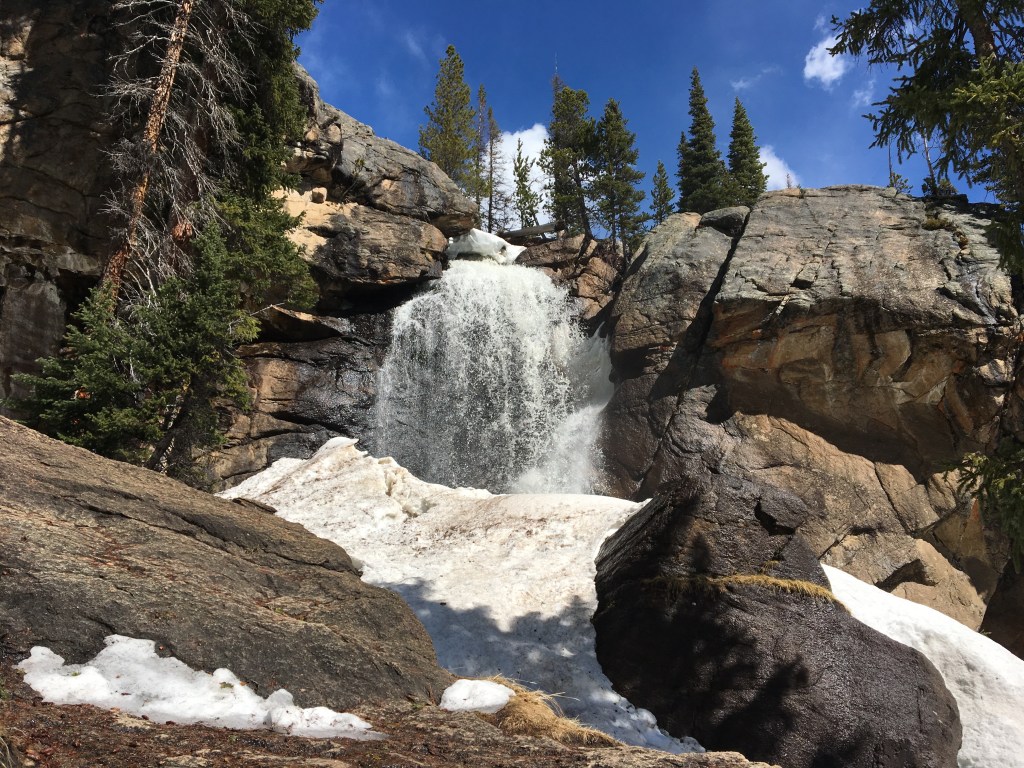 Snowy Spring Hike to Ouzel Falls – A Wild Basin&nbsp;Adventure
